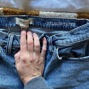 Madewell Men’s Relaxed Taper Jeans - 32x32